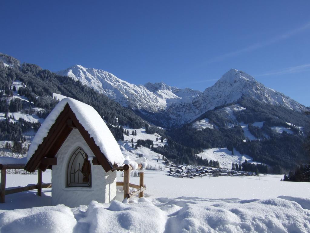 Hornblick Fewo- Ab Mai Freie Fahrt Mit Bergbahnen Оберстдорф Экстерьер фото